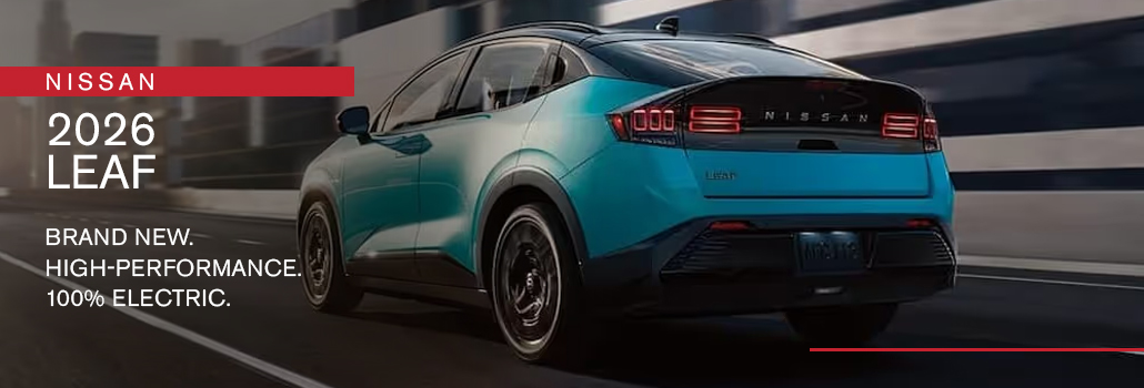 The 2026 Nissan LEAF Has Arrived at St-Bruno Nissan