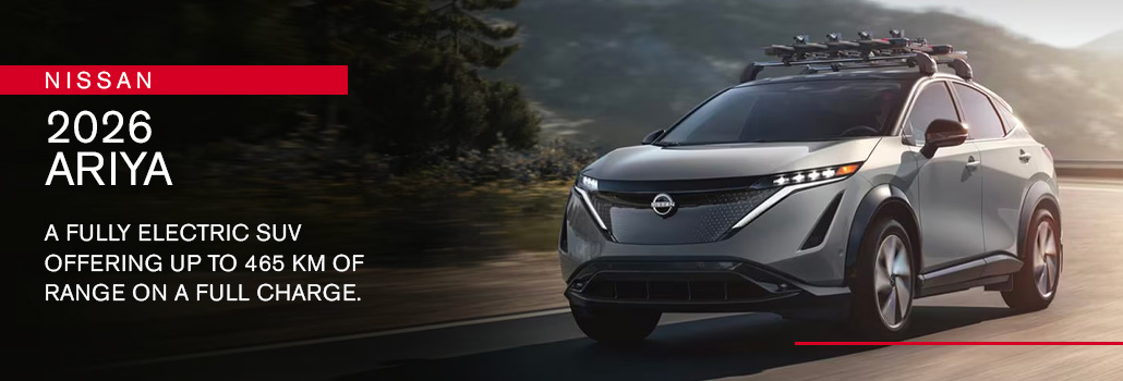 2026 Nissan ARIYA: Electric SUV for Sale at St-Bruno Nissan in Saint-Basile-le-Grand