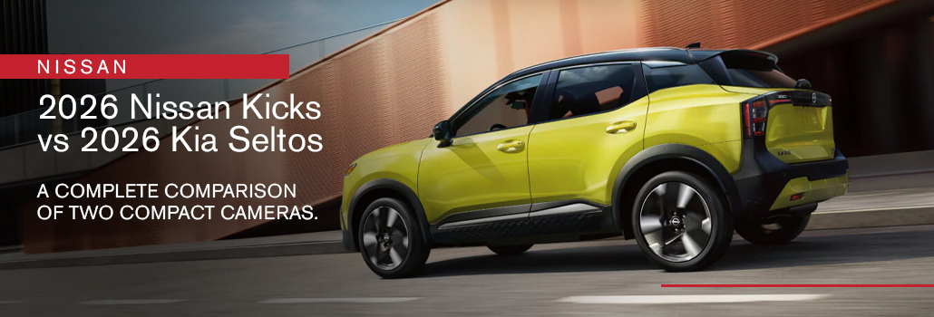 2026 Nissan Kicks vs. 2026 Kia Seltos: Which subcompact SUV to choose in Saint-Basile-le-Grand and on the South Shore?