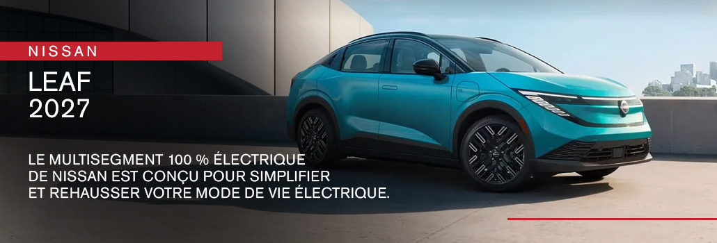 Nissan LEAF 2027 : prix, autonomie, versions et nouveautés du VUS électrique